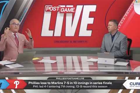 Phillies postgame show crushes team after blown game against Marlins
