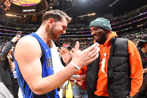Lakers star Luka Dončić makes touching gesture after Kobe Bryant mural was vandalized