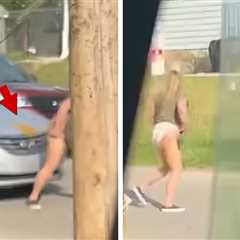 Pennsylvania Woman Poops on Car Hood in Road Rage Incident, on Video