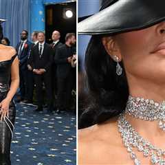 Kim Kardashian Gets Ready for Met Gala With North West, Flaunts Jewelry