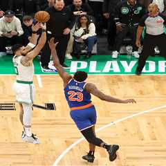 Knicks benefit from Celtics’ historically bad 3-point shooting