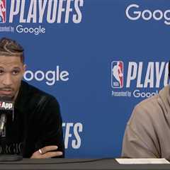 Fire alarms force TD Garden evacuation and cut Josh Hart’s postgame press conference short