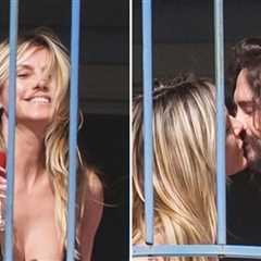 Bikini-Clad Heidi Klum Canoodling With Husband Tom Kaulitz in Cannes