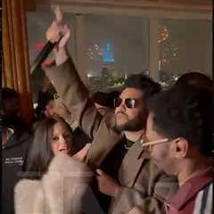 The Weeknd, Jenna Ortega Totally Vibing at 'Hurry Up Tomorrow' Premiere Party