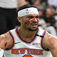 ‘Tempers flared’ between Josh Hart, Jaylen Brown after Knicks spark plug’s bloody start