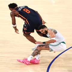 Jayson Tatum greets Celtics back in New York with season on the line: ‘Bigger than basketball now’