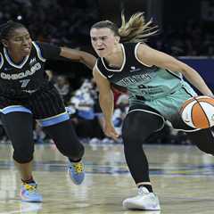 Liberty break single-game WNBA 3-pointers record, pass physicality test in blowout win over Sky