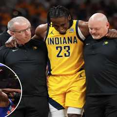 Pacers hero Aaron Nesmith’s status up in the air for pivotal Game 4