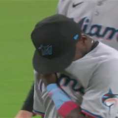 Marlins infielder Ronny Simon bolts off field after three-error game — and never returns