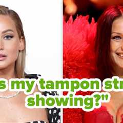 Jennifer Lawrence, Sophie Turner, And 15 More Celebrities Who Got SUPER Real About Periods And..