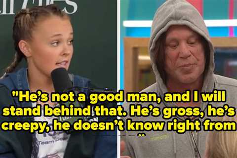 “This Is Very Scary Now”: JoJo Siwa Just Detailed A Concerning Exchange She Had With Mickey Rourke..