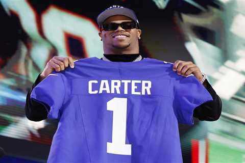 Phil Simms loving Abdul Carter’s embrace of Giants culture as rookie’s number search continues