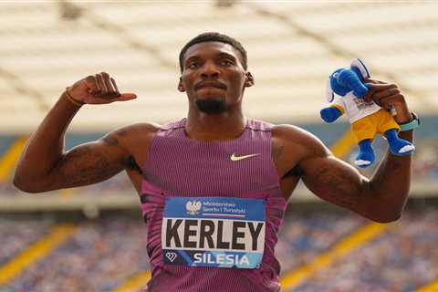 Olympian Fred Kerley arrested after allegedly hitting hurdler ex-girlfriend