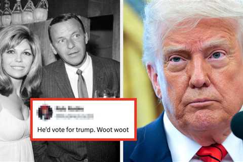 Nancy Sinatra's Tweet About Her Father Being A Trump Supporter Is Going Viral