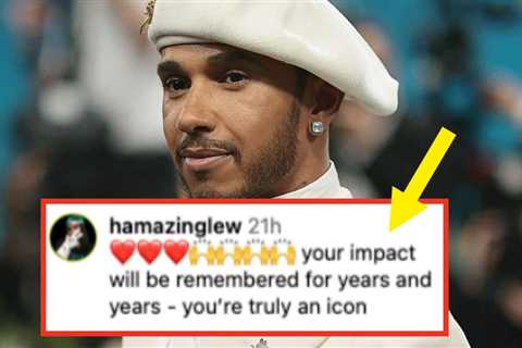 Lewis Hamilton Is Being Praised After He Revealed Why He Bought A Table At The 2025 Met Gala