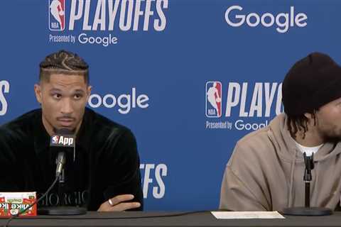 Fire alarms force TD Garden evacuation and cut Josh Hart’s postgame press conference short