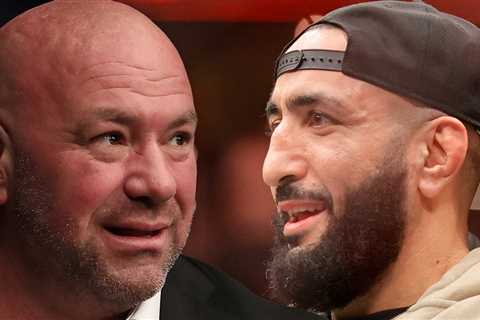 Dana White Shares Graphic Photo of Fighter Belal Muhammad's Severed Lip