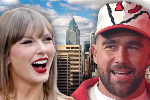 Taylor Swift & Travis Kelce Out in Philadelphia, First Sighting in Months