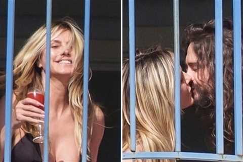 Bikini-Clad Heidi Klum Canoodling With Husband Tom Kaulitz in Cannes