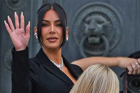 Kim Kardashian Arrives At Paris Court 9 Years After Multimillion-Dollar Jewelry Heist