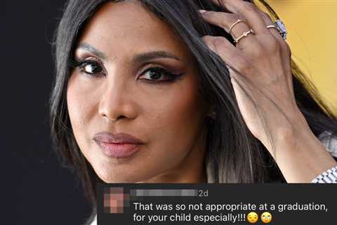 Toni Braxton Is Going Viral For The Inappropriate Outfit She Wore To Her Son's Graduation