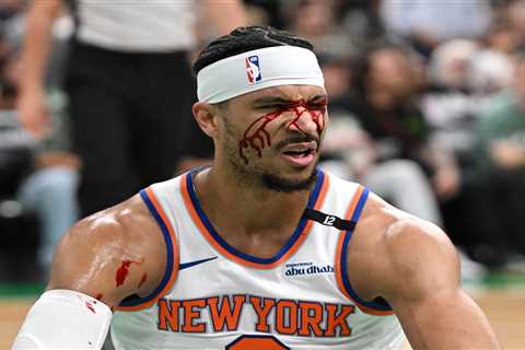 ‘Tempers flared’ between Josh Hart, Jaylen Brown after Knicks spark plug’s bloody start