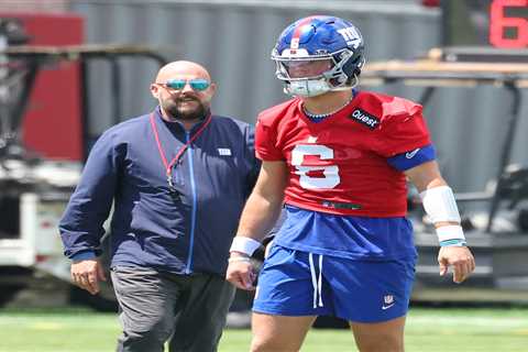Joe Schoen dismisses idea Giants coaches pushed Jaxson Dart pick after curious NFL draft comments