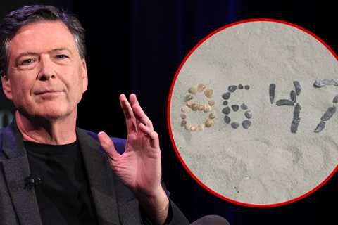 James Comey Posts '8647' in Seashells, Accused of Threatening Donald Trump