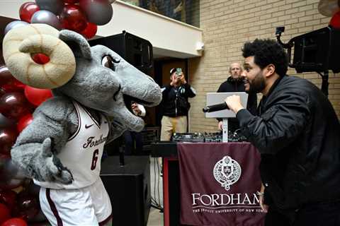 Watch The Weeknd & Jimmy Fallon Crash a Fordham University Graduation Party to Perform a Pair..