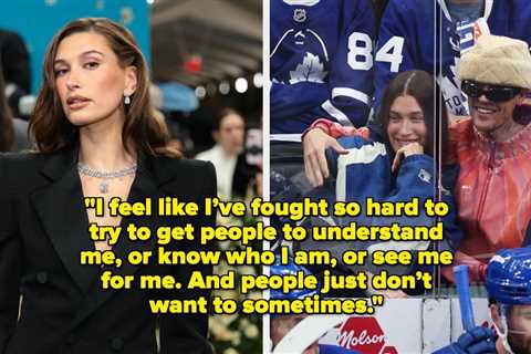 Hailey Bieber Addressed Comments That Justin Bieber Isn't Happy To Be Married To Her