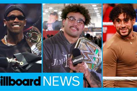 Travis Scott vs. Bad Bunny: Who Would Win in the WWE Ring? | Billboard News