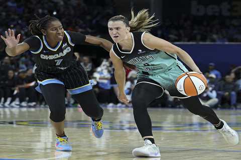 Liberty break single-game WNBA 3-pointers record, pass physicality test in blowout win over Sky