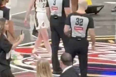 Caitlin Clark hounds referee after controversial no-call dooms Fever in Liberty loss