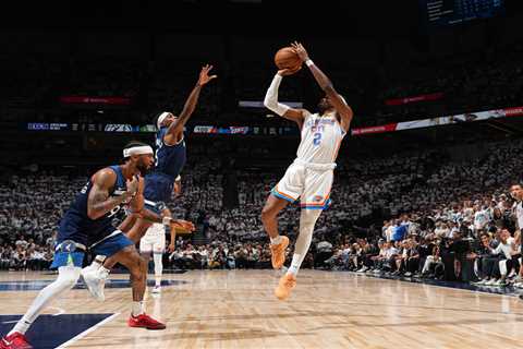 Thunder bounce back from blowout to beat Timberwolves in Game 4 thriller, move within win of NBA..