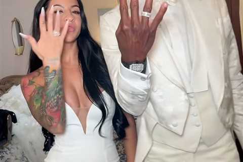 Travis Hunter peels back curtain on lavish wedding to Leanna Lenee in heartfelt post
