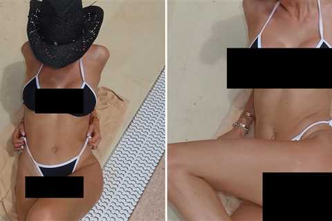 'Love Island' Babe in Black Bikini Guess Who!
