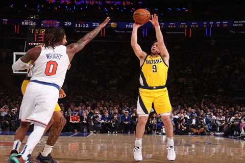 Pacers’ T.J. McConnell taunts Timothee Chalamet, Kylie Jenner and Ben Stiller in surreal moment