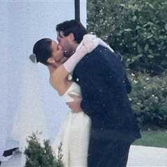 Hailee Steinfeld and Josh Allen Marry, Lock Lips in California Wedding