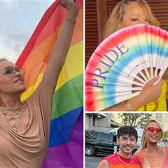 Celebrities Celebrating Pride: Mariah Carey, Paris Hilton, Yolanda Hadid