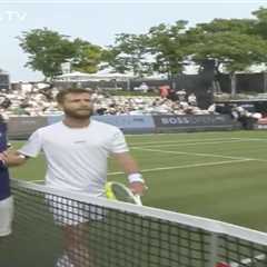Heated tennis handshake features fiery ‘pig,’ ‘piece of s–t’ exchange