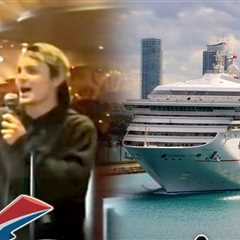 Viral Cruise Crooner Sensation Tyler Heyworth Says Ladies Are Flooding His DMs