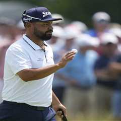 J.J. Spaun makes bogey-free statement to charge to early US Open lead