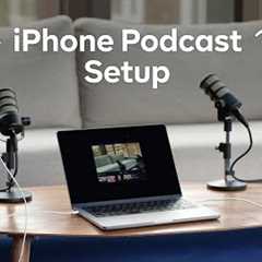 Record a video podcast with your iPhone