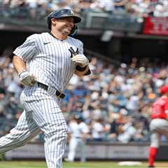 Yankees bats finally wake up to snap six-game skid in rainy, sweltering Bronx