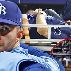 Tampa Bays Rays Pitcher Hunter Bigge Hit In Face By 105 MPH Foul Ball