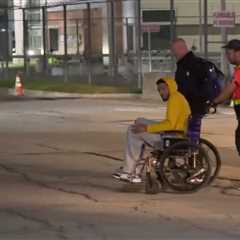 Tyrese Haliburton emerges in wheelchair as Pacers fans cheer at airport after devastating Game 7..