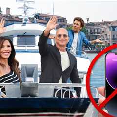 Jeff Bezos, Lauren Sanchez Wedding Guests Must Go Phoneless for Mystery Island Party