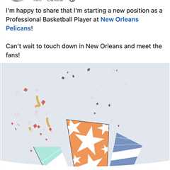 Pelicans draftee Derik Queen joked about new ‘position’ on LinkedIn