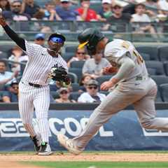 Yankees’ Jazz Chisholm shows off arm strength in field for all-around stellar showing