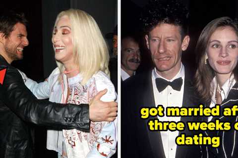 People Are Reflecting On The Most “Surprising” Celebrity Couples Of All Time, And Some Of These..